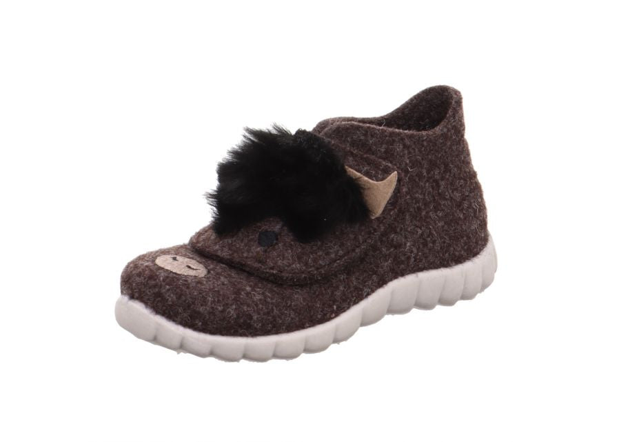 Superfit - Happy Hjemmesko med tyr, 66-0091 - Brun
