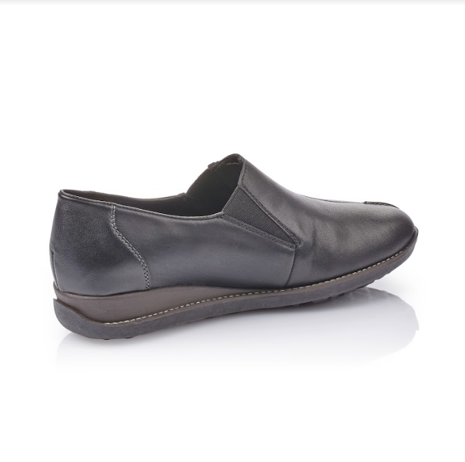 Rieker, Sko m. Rieker-Tex - 23-0582- Sort