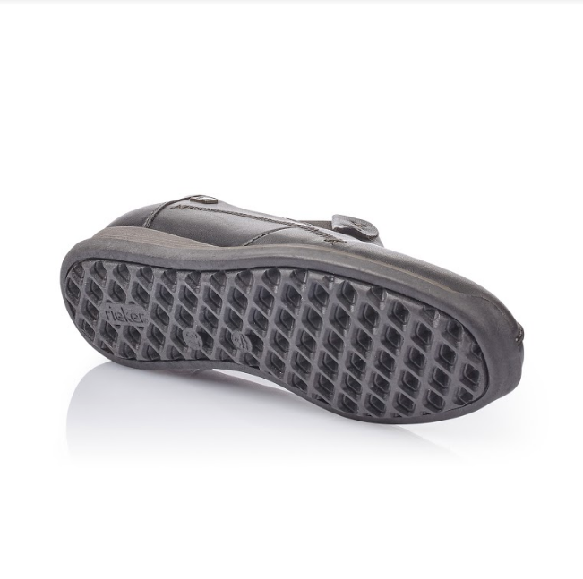 Rieker, Sko m. Rieker-Tex - 23-0582- Sort
