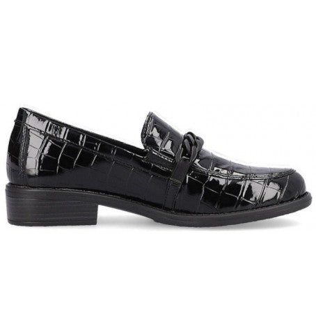 Remonte - Hyttesko i lak, 23-0527 - Sort