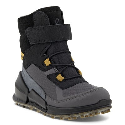 Ecco - Biom K Mid-cut Boot, 56-0244 - Sort/grå
