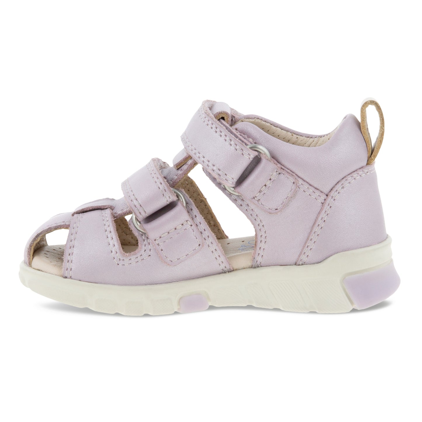 Ecco - Mini Stride Sandal - 48-0223 - Violet Ice metallic
