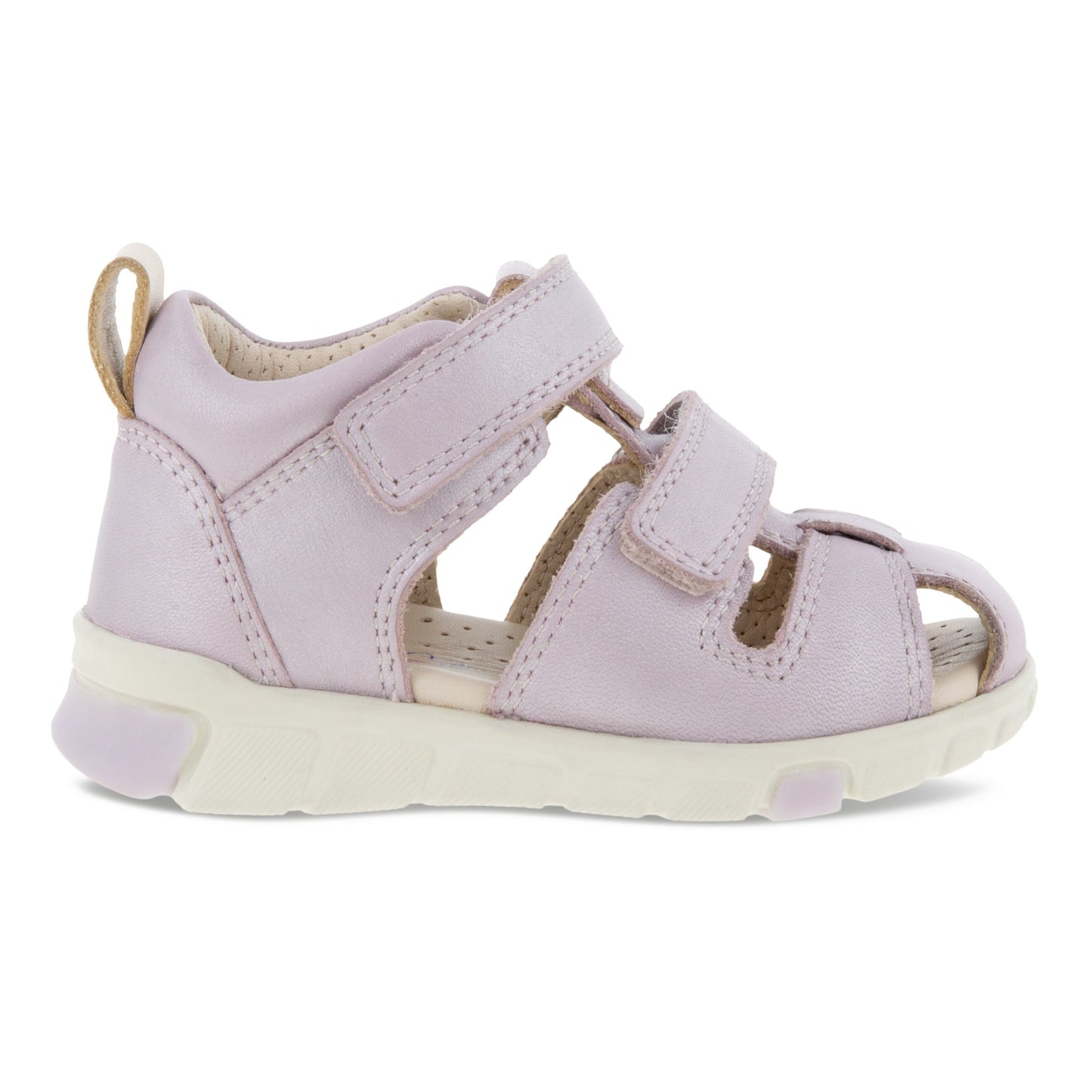 Ecco - Mini Stride Sandal - 48-0223 - Violet Ice metallic