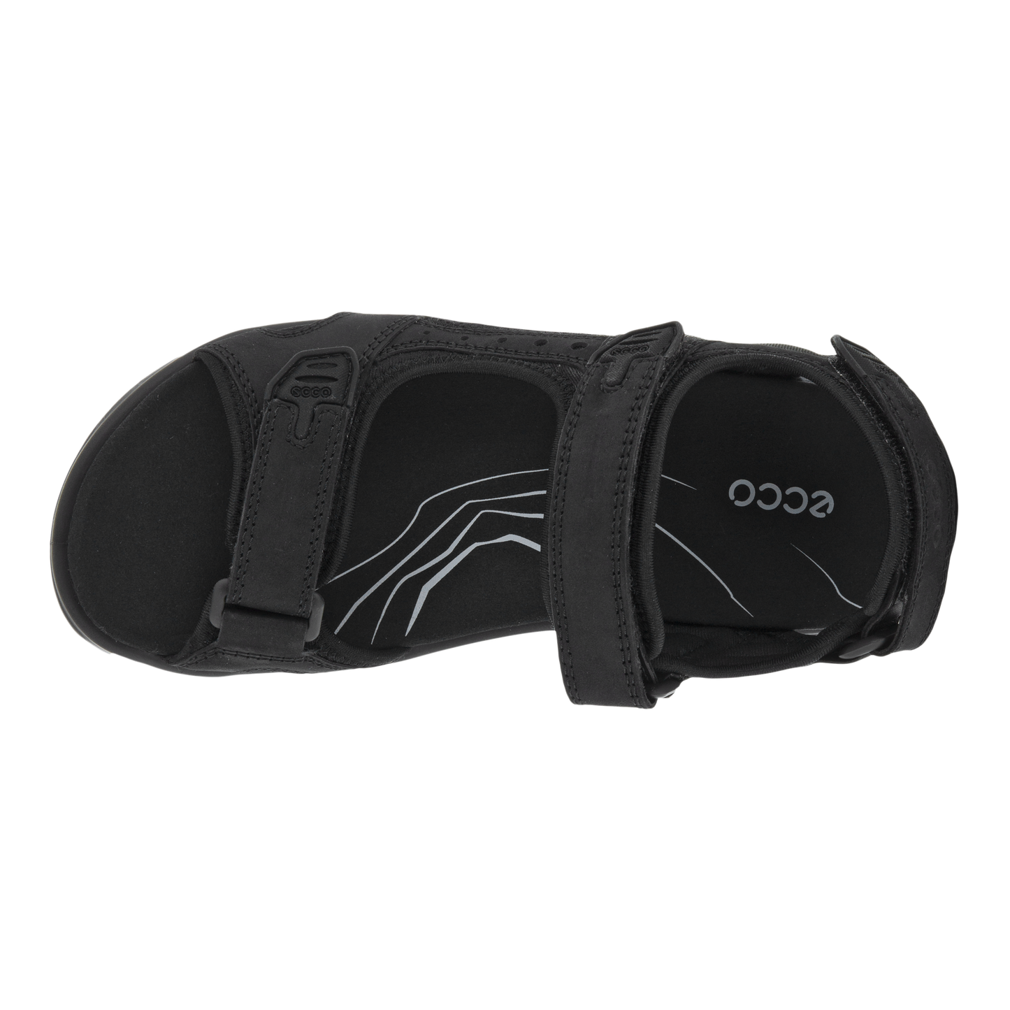 Ecco - Offroad sandal - 46-0182 - Sort