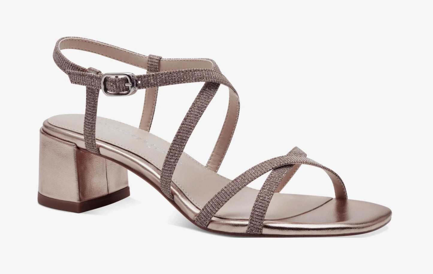 Tamaris - Sandal med lille hæl, 42-0705 - Rose Glam