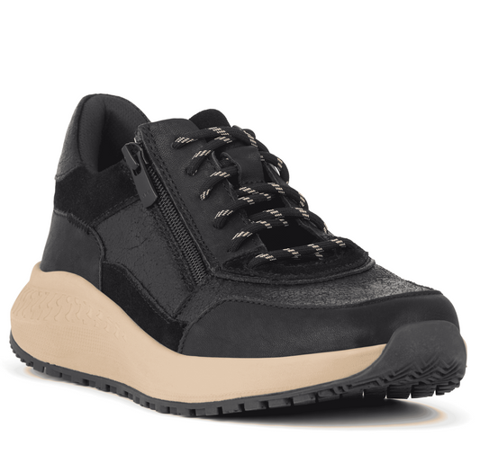 Green Comfort - Zigga sneaker, 76-1222 - Sort