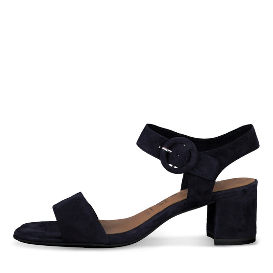 Tamaris, sandal m. lille hæl, 42-0449 - Navy
