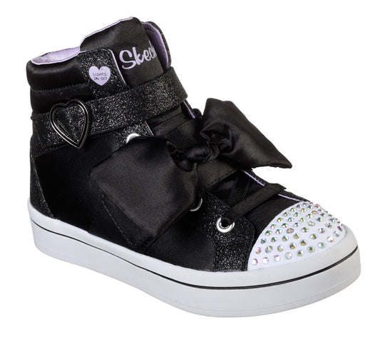 Skechers - Bow Beautiful Blinke Sneakers, 74-0104 - Black