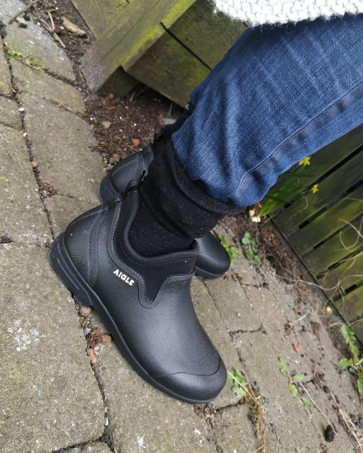 Aigle - Lessfor Plus korte gummistøvler, 37879 - 84-0109 - Sort