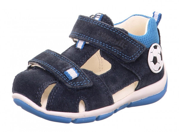 Superfit - Freddy sandal m/fodbold, 48-0213 - Blå