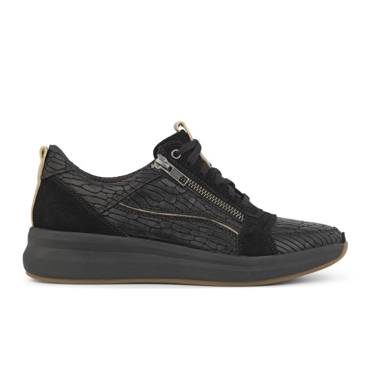 Green Comfort - Ivy lace shoe, 225029Q32 - Sort