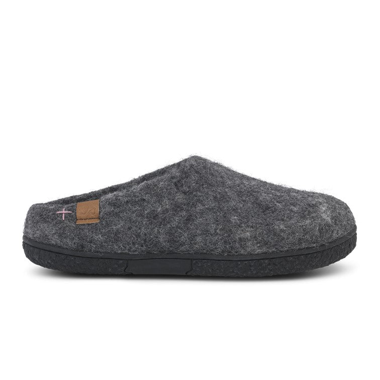 Green Comfort - Tibet wool slipper, 822001Q70 - Grå