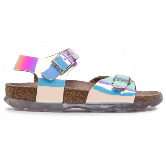 Superfit, sandal - 1-000127-1000, Holografisk sølv