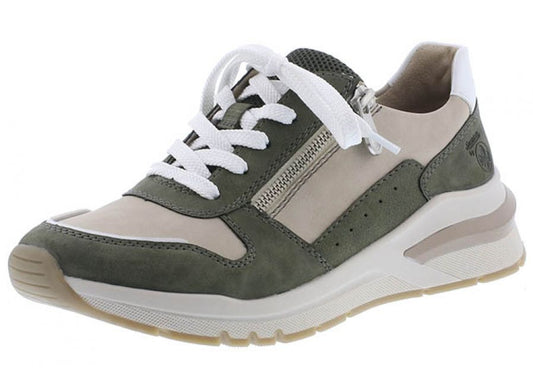 Rieker - Damesko - 76-0882 - Grøn combi