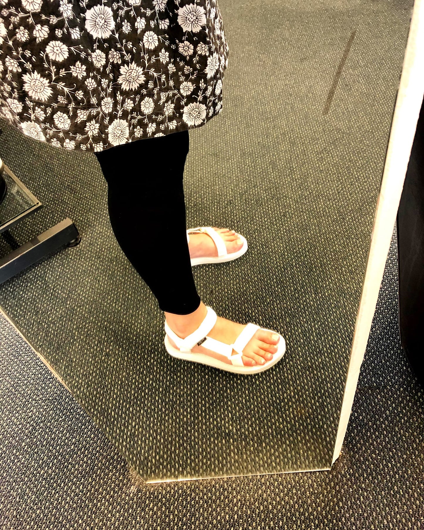 Duffy - Sandal med velcro - 7936901 - Hvid