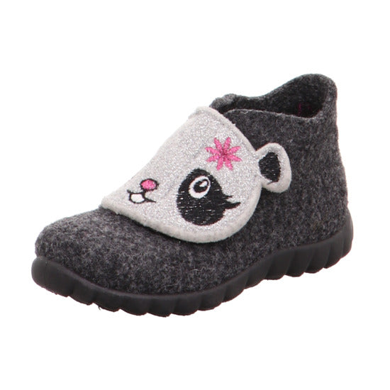 Superfit - Happy Hjemmesko, 66-0049 - White/Grey Panda