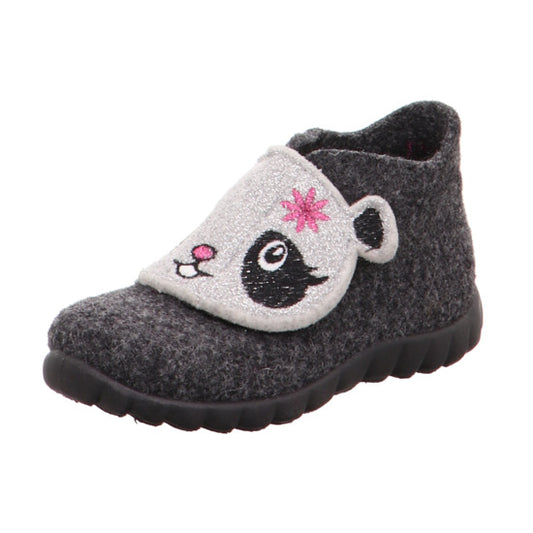 Superfit - Happy Hjemmesko, 66-0049 - White/Grey Panda