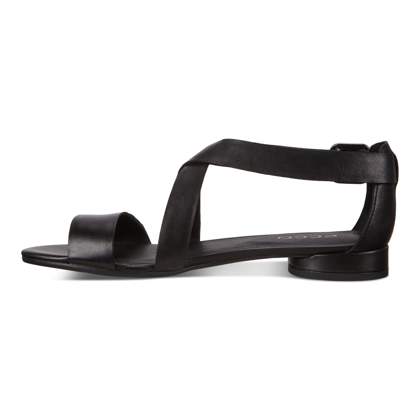 Ecco, Flat Sandal II W - Black