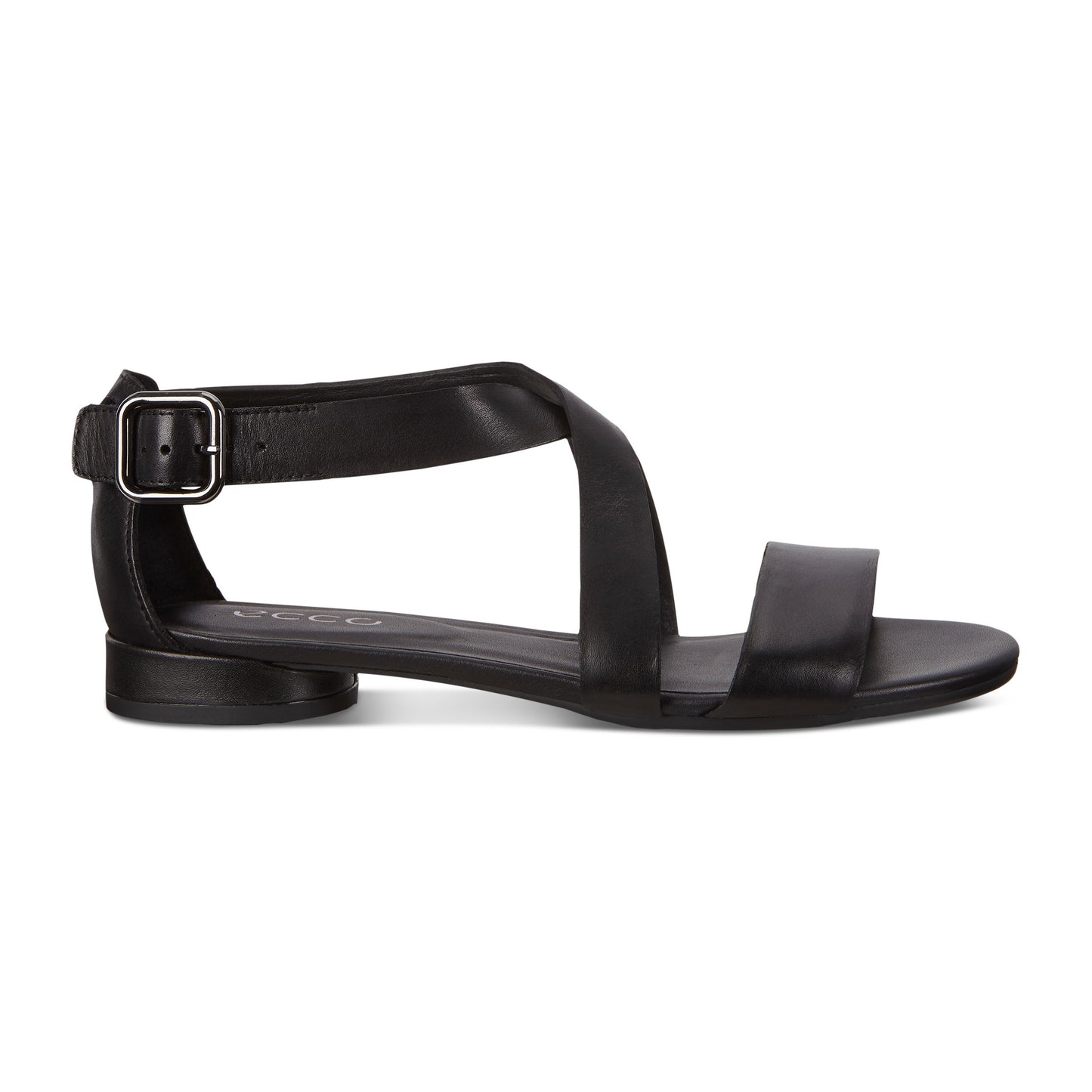 Ecco, Flat Sandal II W - Black