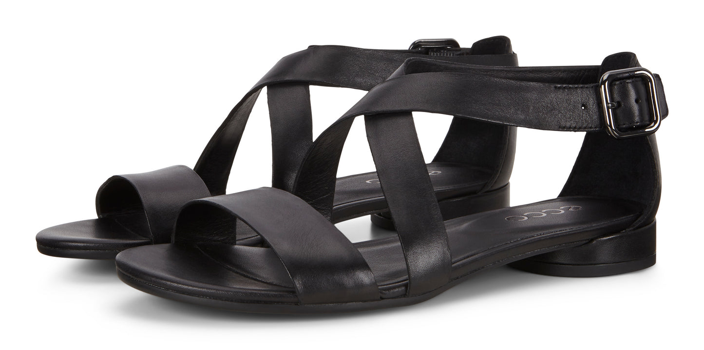 Ecco, Flat Sandal II W - Black