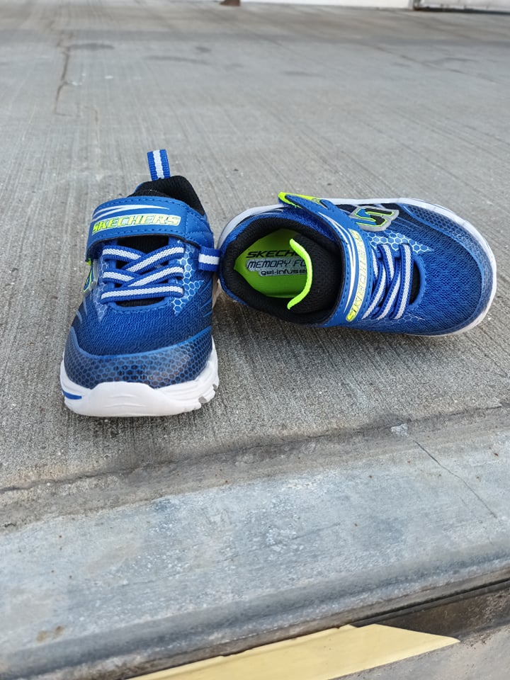 Skechers - Puslar, 95346N/RYBK- Blå