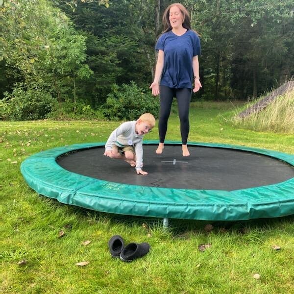 Glerups - Tøffel m. Gummisål - 60-0125 - Koksgrå