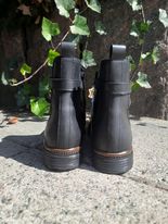 Gabor - Chelsea boot med rem, 52-0911 - Sort