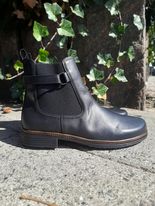 Gabor - Chelsea boot med rem, 52-0911 - Sort