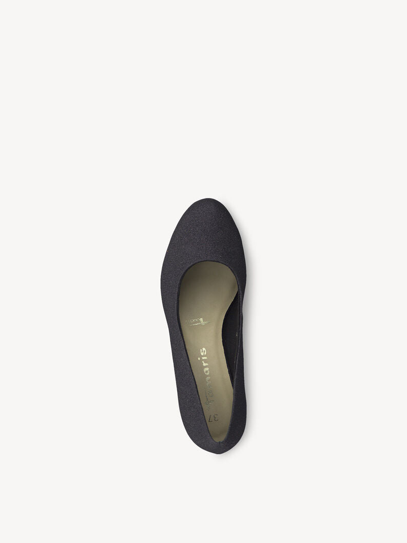 Tamaris - Pumps, 22-0160 - Sort glitter