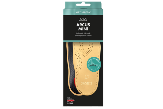 2go - Arcus mini 3/4 ortopædisk indlægssål, 99-0521
