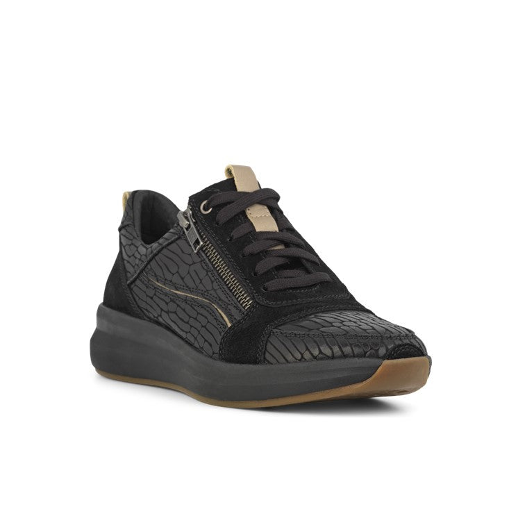 Green Comfort - Ivy lace shoe, 225029Q32 - Sort