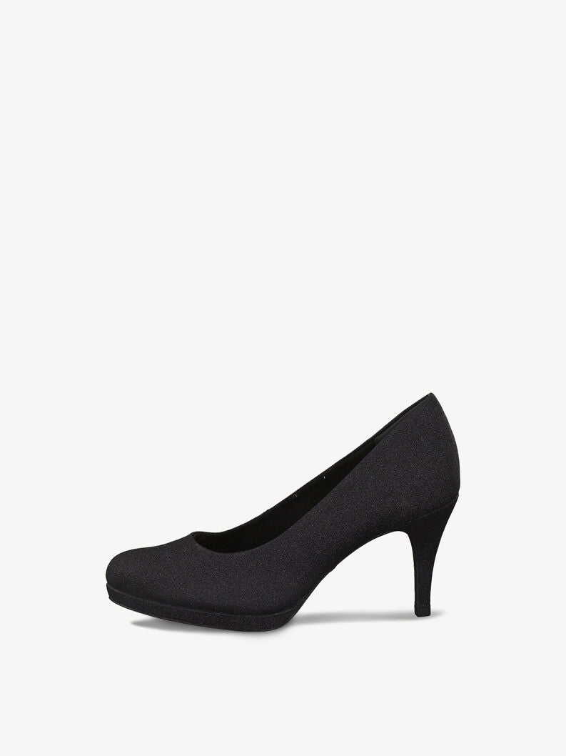 Tamaris - Pumps, 22-0160 - Sort glitter