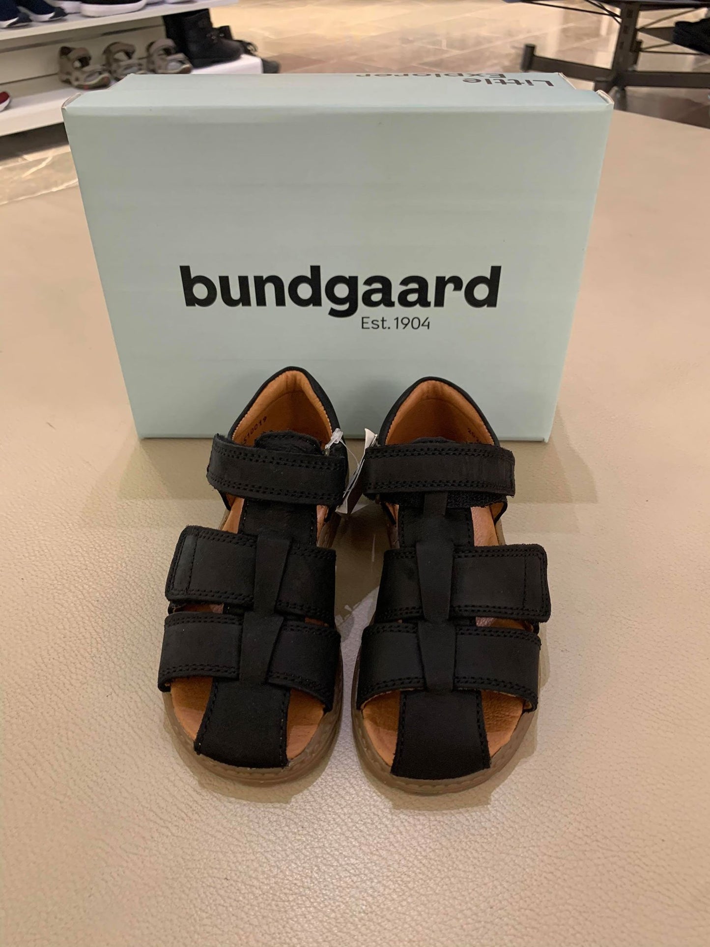 Bundgaard, Sandal med lukket snude - Sort