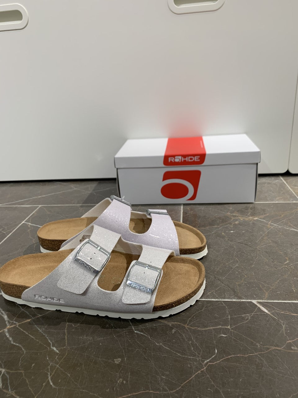 Rohde, Sandal hælkappe - Hvid, Dame sandal uden hælkappe, 5633 - Butik i Aalborg og Nørresundby – Schou Bertelsen Sko