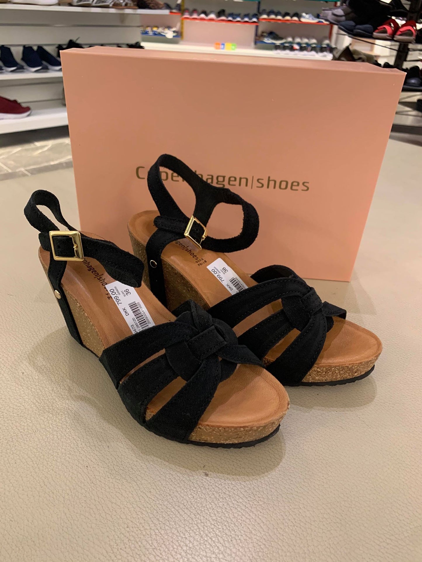 Copenhagen Shoes, Fly Sandal - Sort