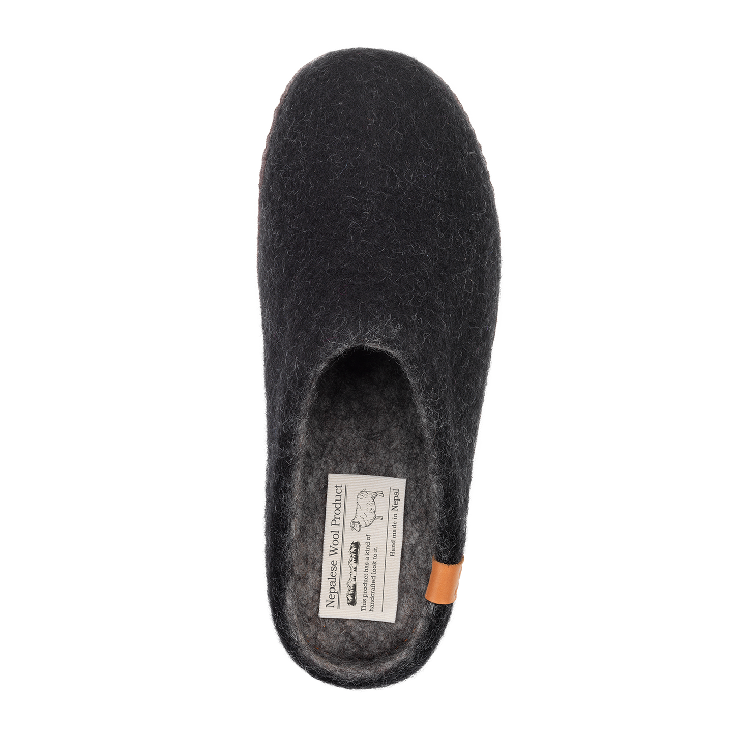 Green Comfort, hjemmesko uden kappe - 64-0205 - sort