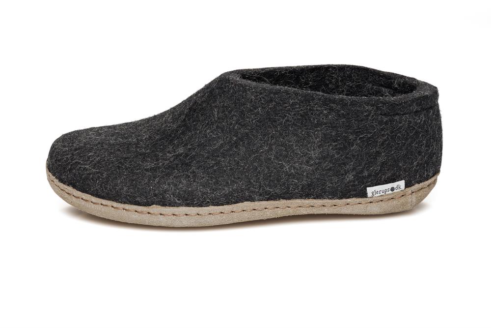 Glerups - Hjemmesko, 60-0139 - Charcoal
