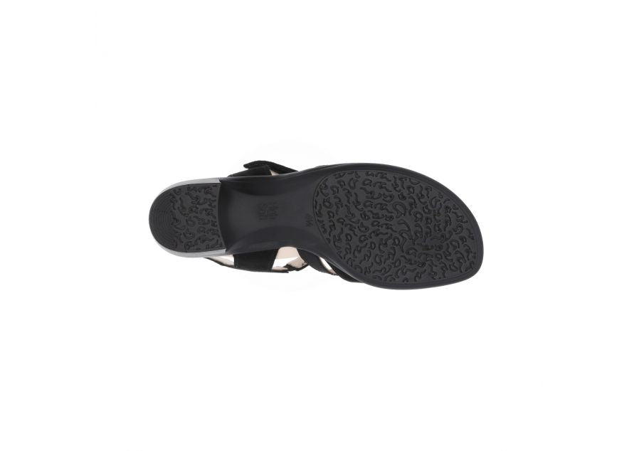 Ara - Sandal med lille hæl, 42-0601 - Sort