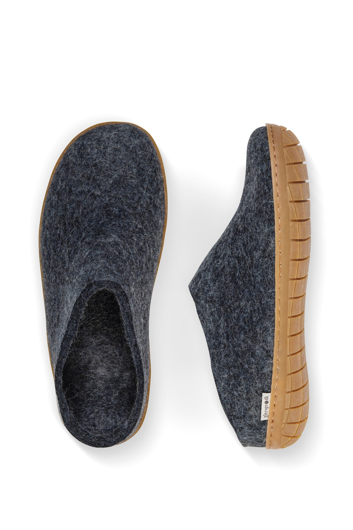 Glerups - Tøffel m. Gummisål, 60-0138 - Denim