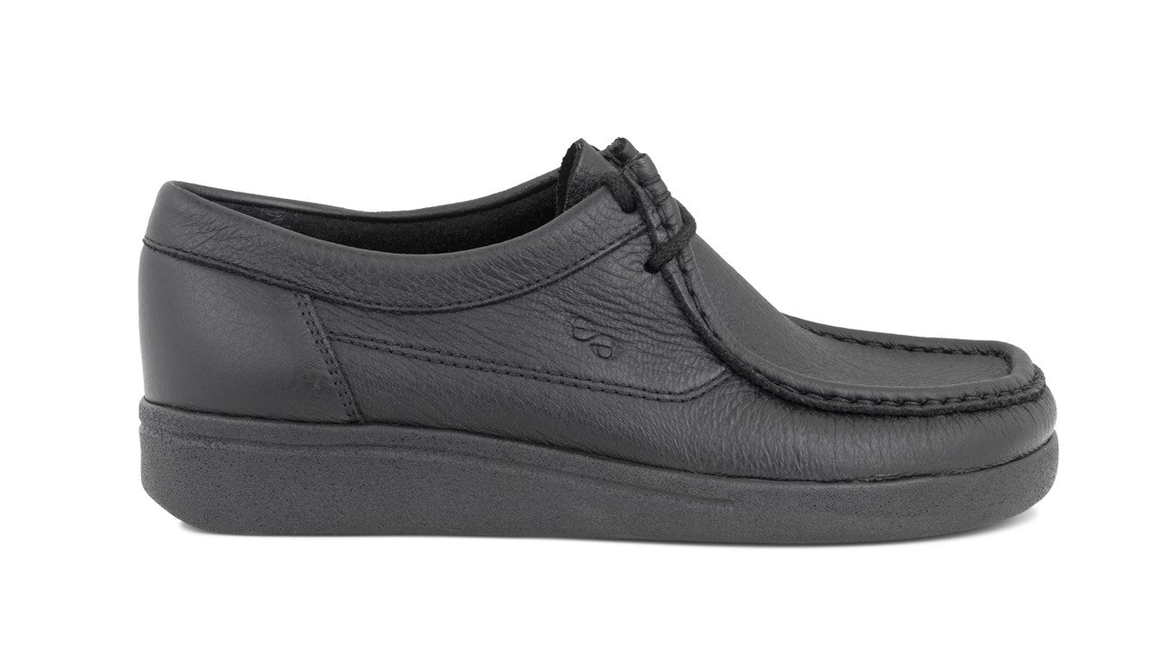Green Comfort - Classic Comfort snøresko, 23-0482 - Sort