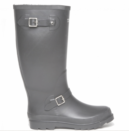 Duffy - Lang Gummistøvle, 84-0069 - Sort