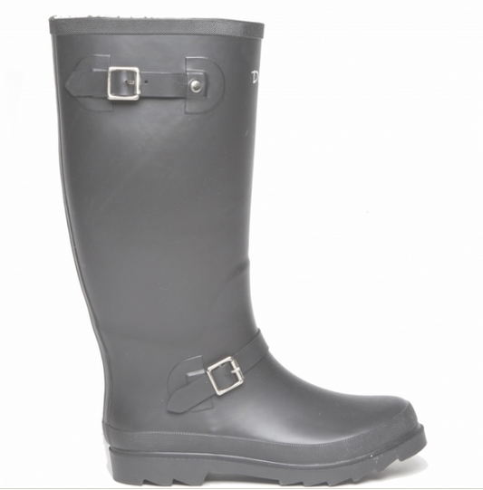 Duffy - Lang Gummistøvle, 84-0069 - Sort