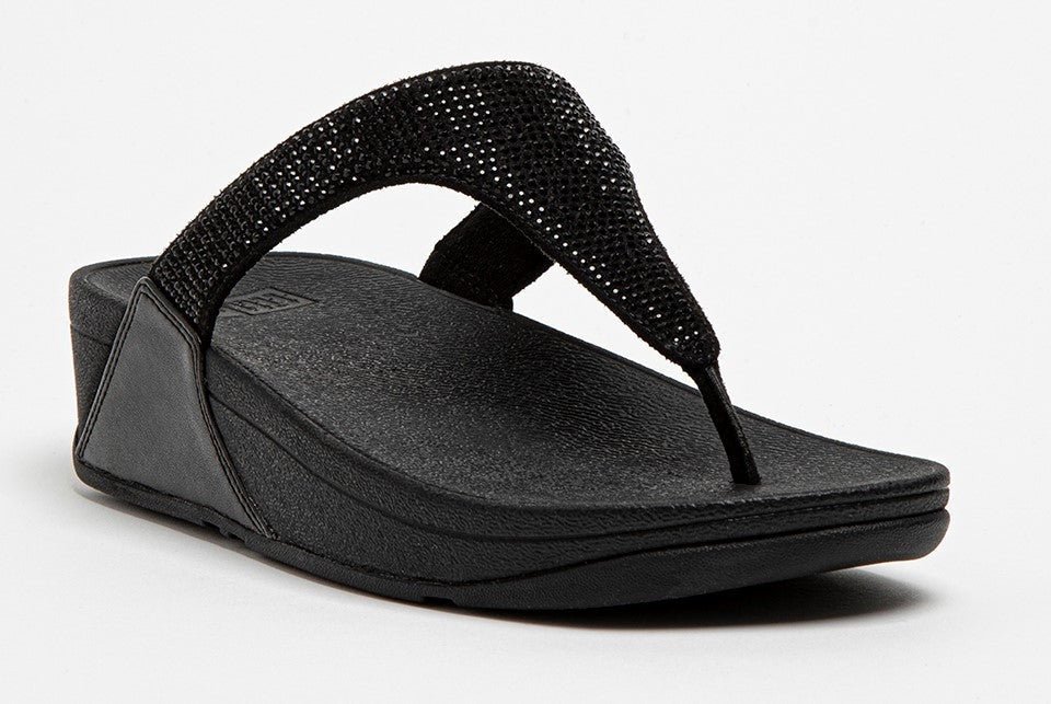 Fitflop - Lulu Crystal Slide, 44-0301 - Sort