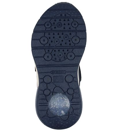 Geox - Frozen II sko med lys, 76-0856 - Navy/platinum