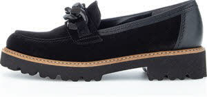 Gabor - Loafer i skind, 23-0485 - Sort