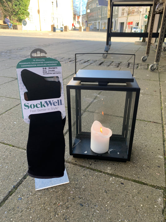 SockWell- Circulator Kompressionsstrømper, 92-0061 - Sort