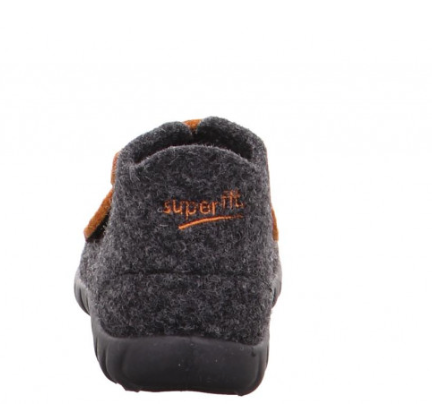 Superfit - Happy Hjemmesko, 66-0093 - Orange/Grey Fox