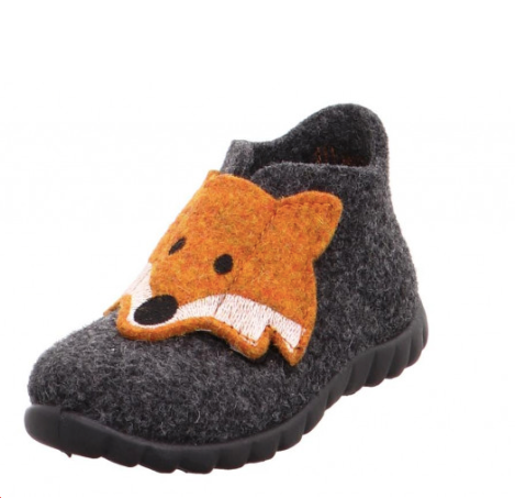 Superfit - Happy Hjemmesko, 66-0093 - Orange/Grey Fox