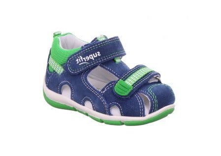 Superfit - Freddy sandal, 48-0205 - Blå / Grøn