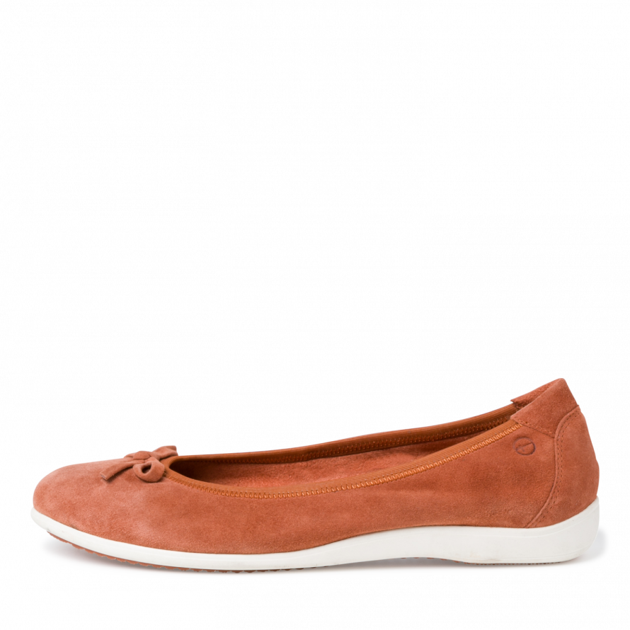 Tamaris - Ballerina, 23-0461 - Brændt orange